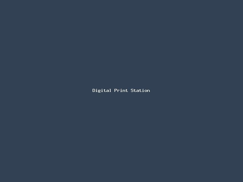 Digital Print Station