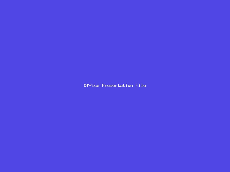 Office Presentation File